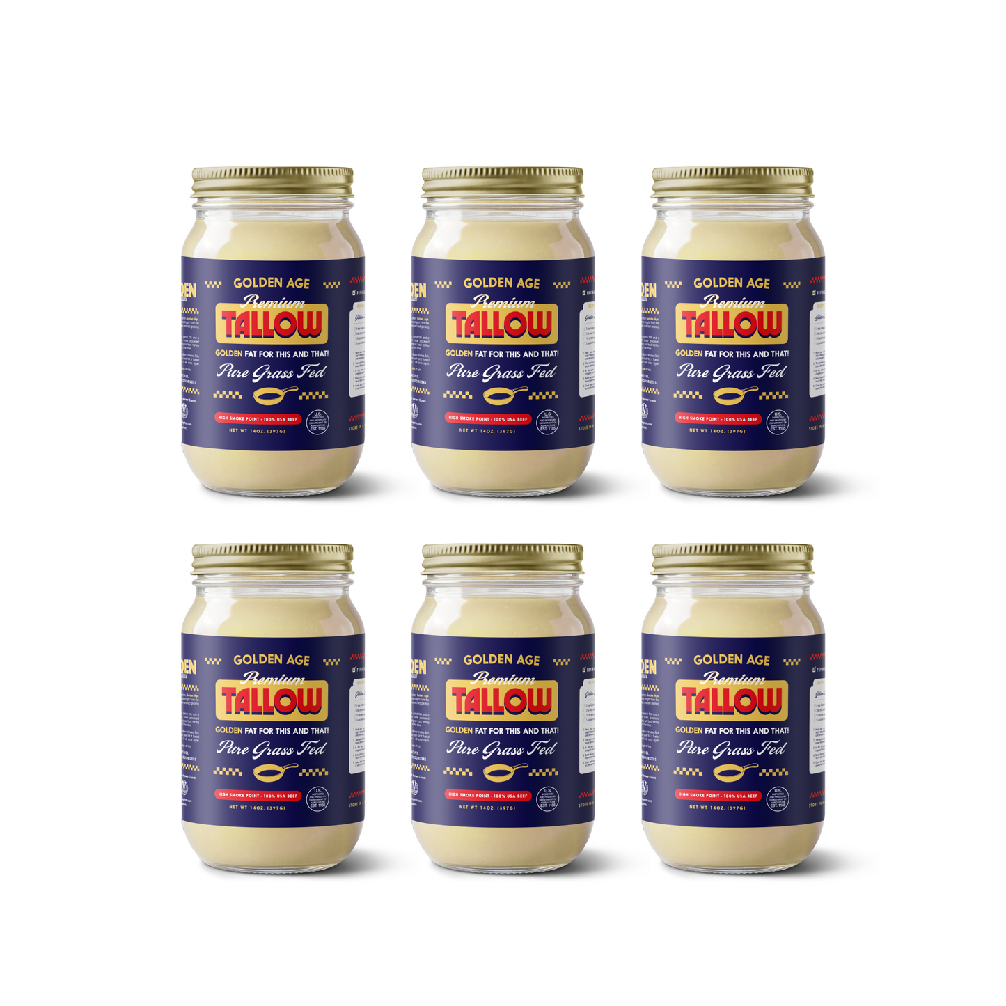 Grass Fed Beef Tallow