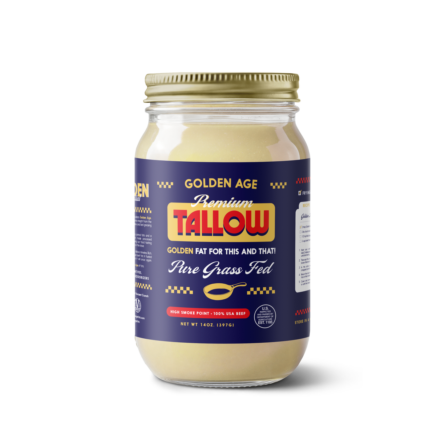Grass Fed Beef Tallow