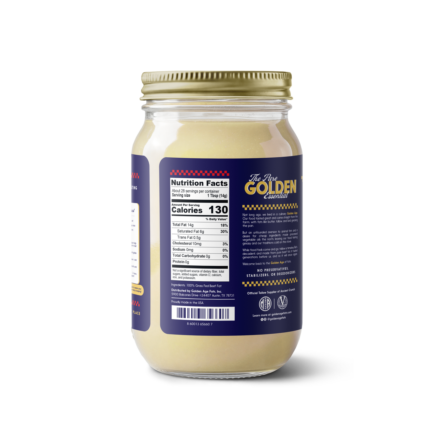 Grass Fed Beef Tallow