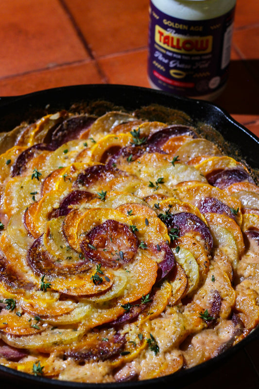 Root Vegetable Gratin