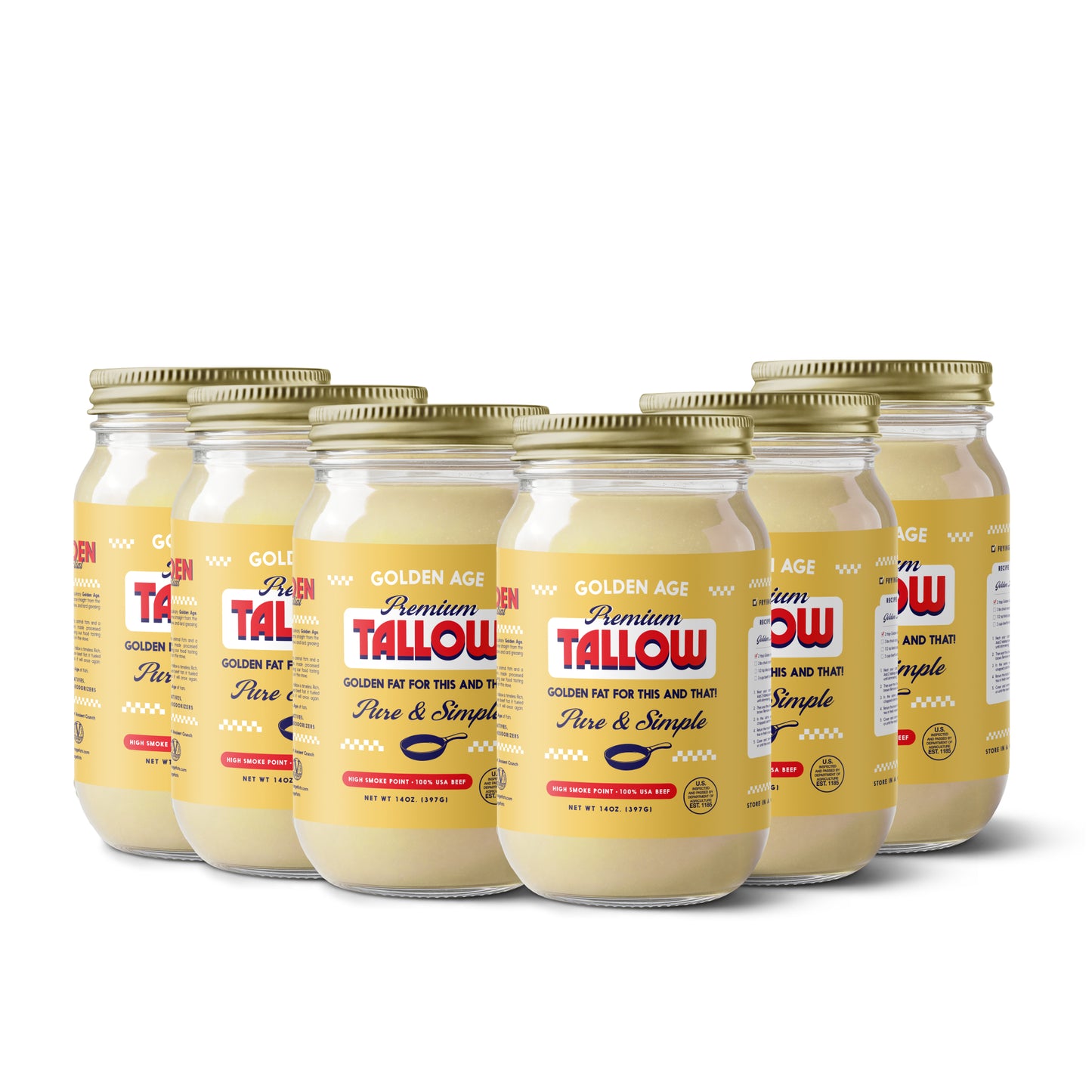 Grass Fed Beef Tallow