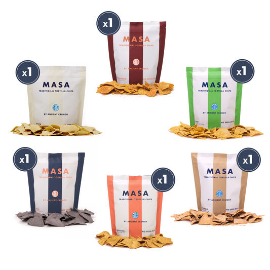 MASA Variety Box (6 Flavors, 6 Bags)