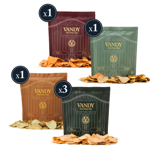 Vandy Variety Box (4 Flavors, 6 Bags)